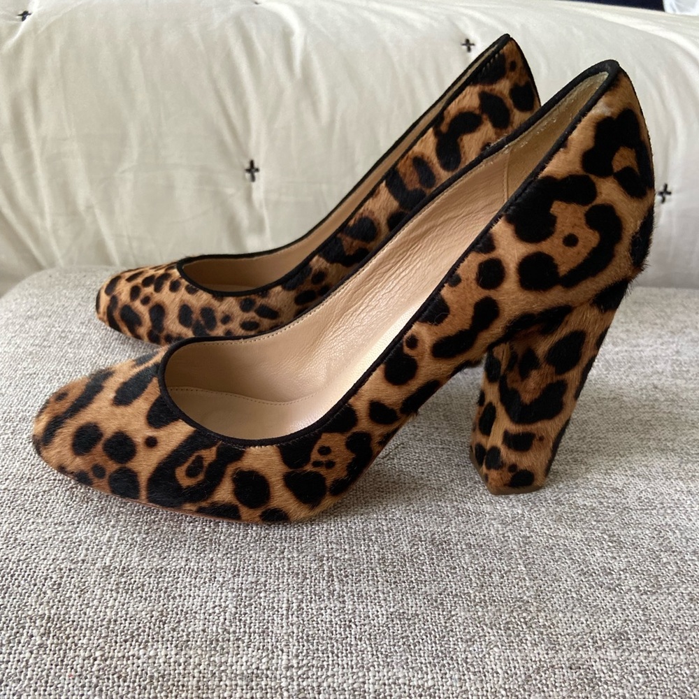 J Crew Calfhair Etta Pumps